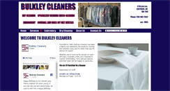 Desktop Screenshot of bulkleycleaners.com