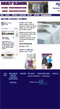 Mobile Screenshot of bulkleycleaners.com